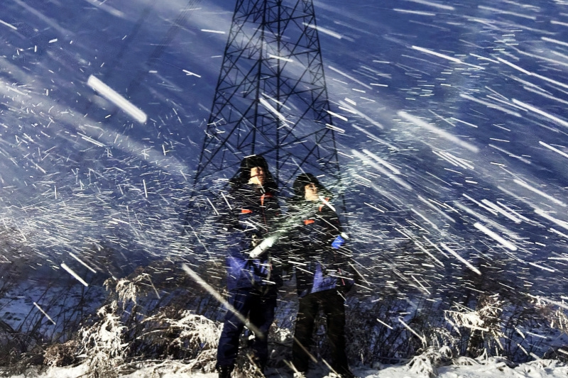 寒冬送暖保供電