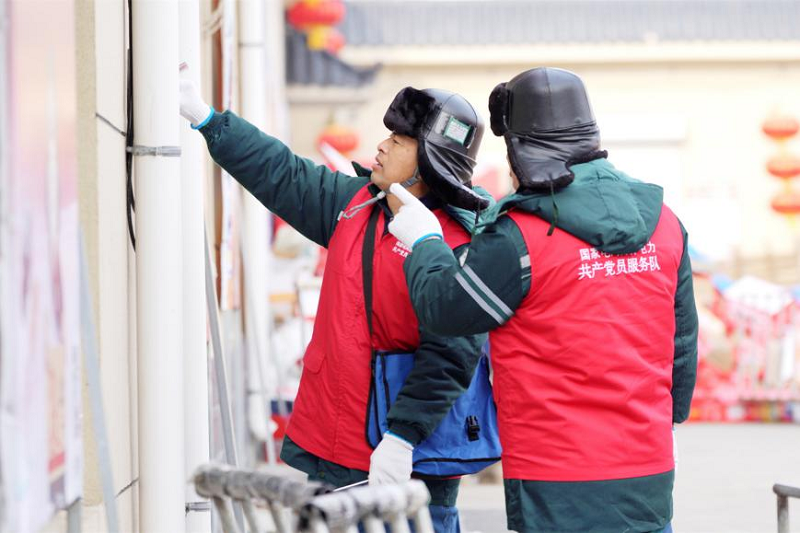 新春走基層|冰湖騰魚電助豐收